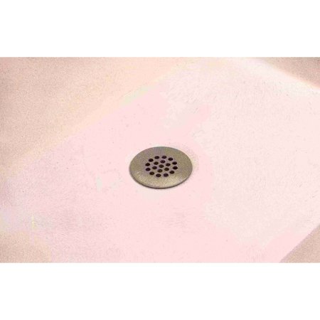 Keeney Mfg Open Grid Bathroom Sink Drain without Overflow, Brushed Nickel K820-74BN